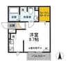 グレイスハイム 1Rの間取り