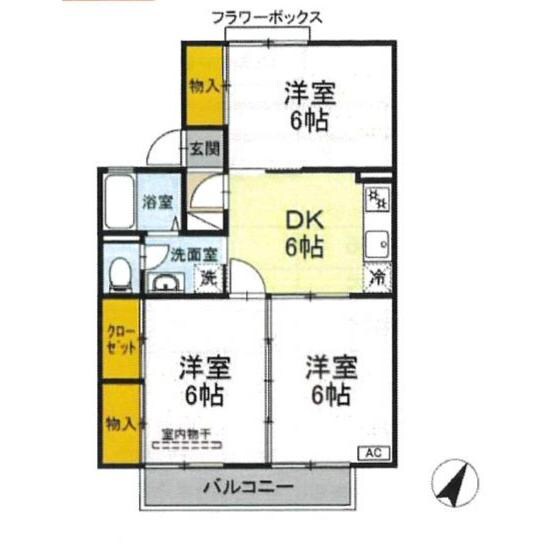 間取り図 セジュールマロニエ