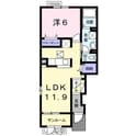 セレノⅠの間取図