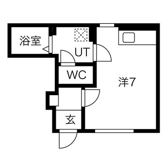 間取図 ドミール幸