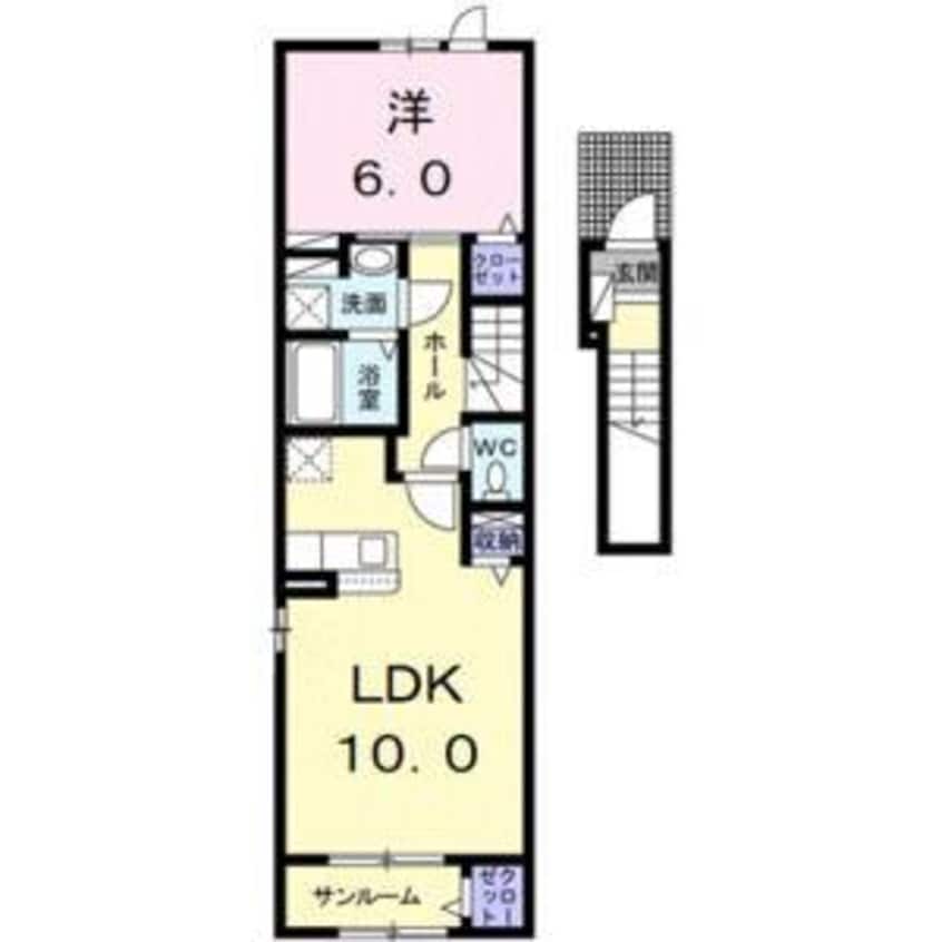 間取図 サニー北山