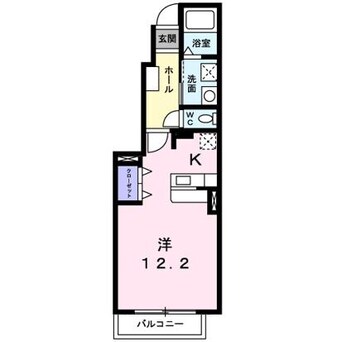 間取図 カートル　トレーフル