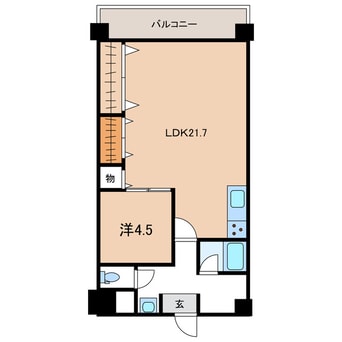間取図 NOIE旭橋