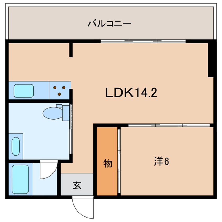 間取図 ラオ・エム・コート