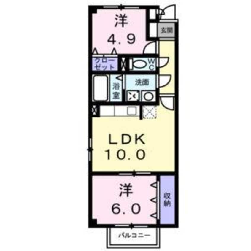 間取図 グラン　リオ