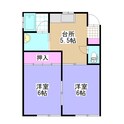 アイリス長岡の間取図