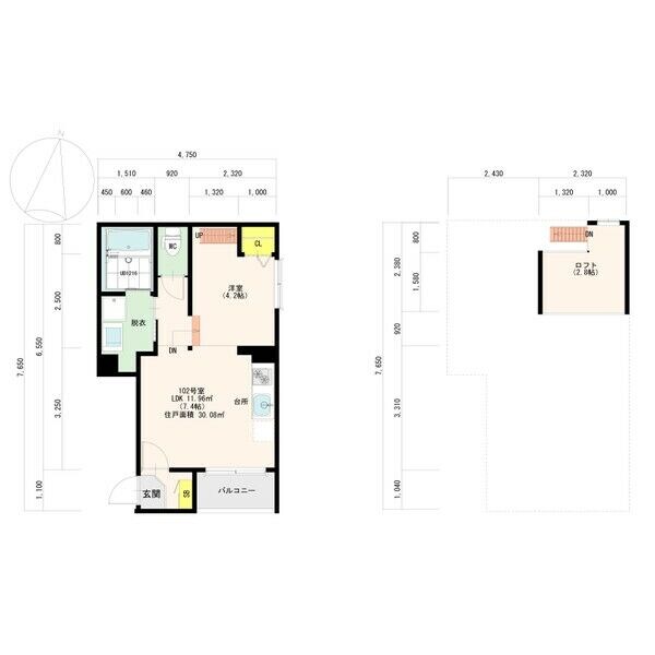 間取り図 カーサヴェルデ