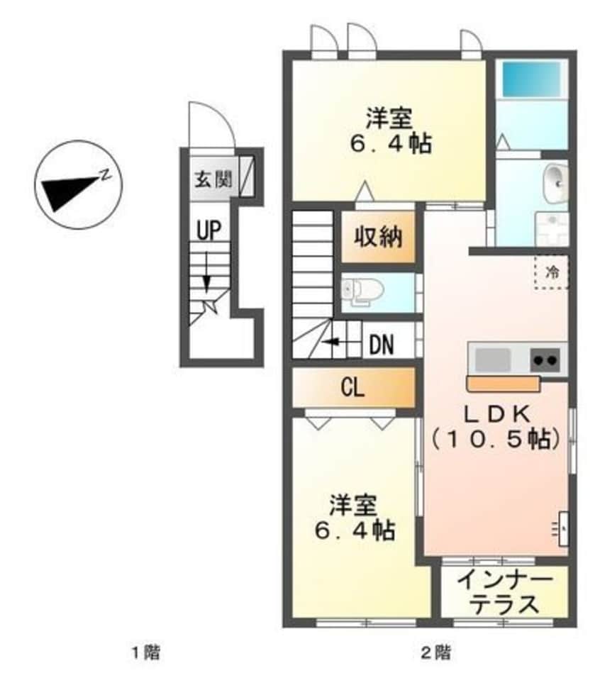 間取図 Ｔ　スクエアⅢ