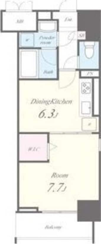 間取図 メイボートレス