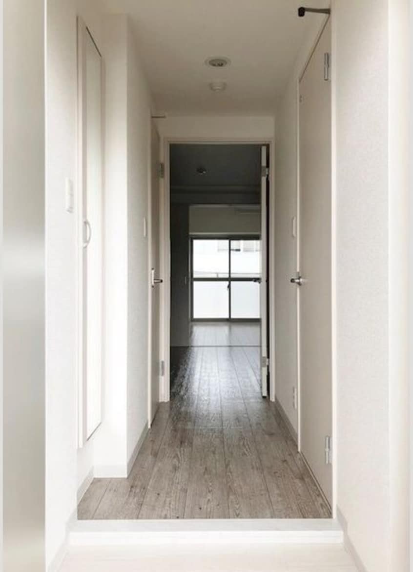 落ち着いた玄関です メイボートレス