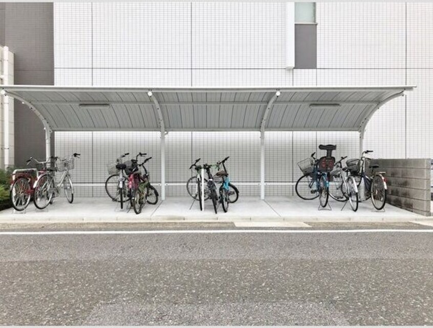 駐輪場です メイボートレス