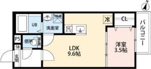 間取り図 ラポート日比野