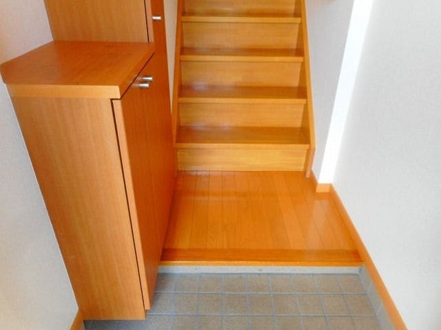 ゆったりとした玄関です パークＧ・Ｆ