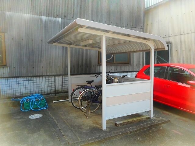 自転車置き場です パークＧ・Ｆ