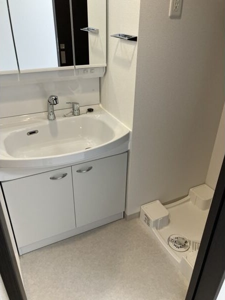 独立洗面台あり、毎朝おしゃれに忙しい女性の方におすすめです エステムコート名古屋ライブゲート