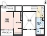 AO　AQUA(アオアクア) 1Rの間取り
