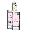 アルモニー　Ｗ 2Kの間取り