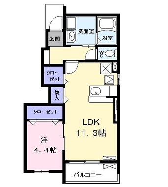 間取図 灯　Ⅱ　（アカリ
