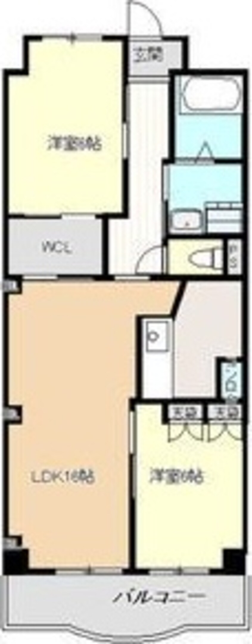 間取図 丸二サンハイツ