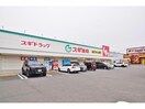 スギ薬局油屋店(ドラッグストア)まで485m 丸二サンハイツ