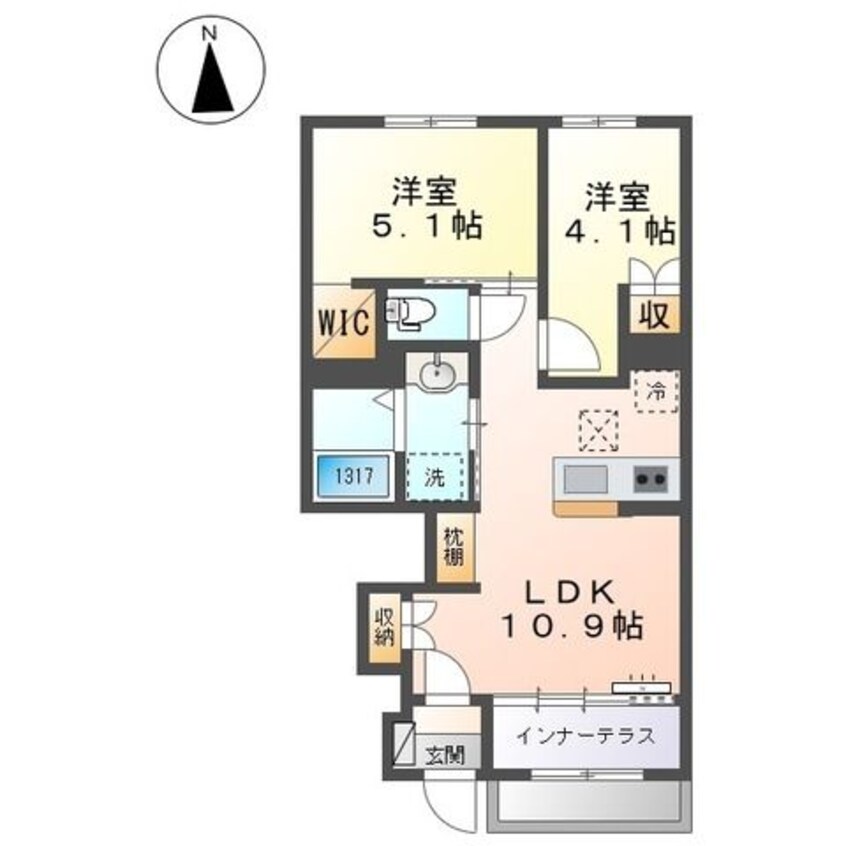 間取図 プレタージュ