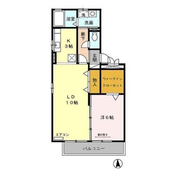 間取図 プリムローズ