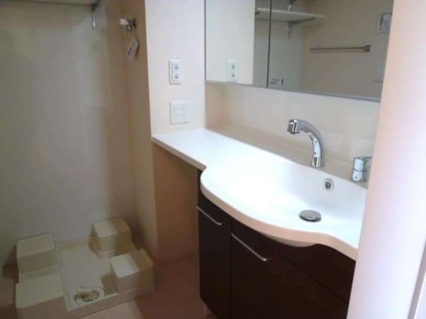 広い洗面スペース アバンサール