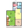 メゾン畑田 3DKの間取り