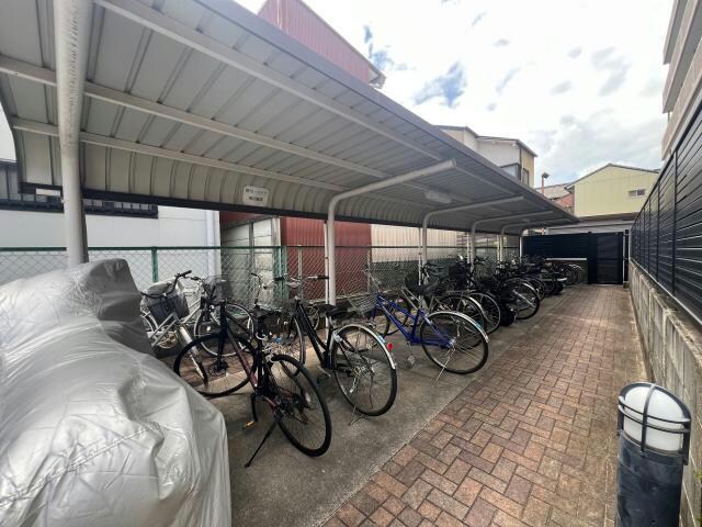駐輪場です 第2コーポ魚半
