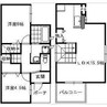 当知1-1211-1KODATEXⅢC 2LDKの間取り
