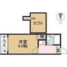 パインヒルズ東海通 1Kの間取り