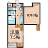 Residencia 1Kの間取り