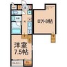 Residencia 1Kの間取り