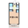 Vita六番町 1Rの間取り