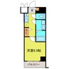 S-RESIDENCE神宮西駅前ascent(アセント) 1Kの間取り
