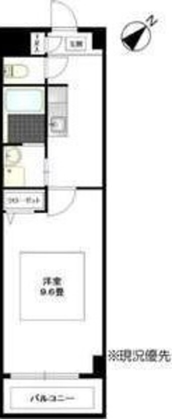 間取図 リバージュA