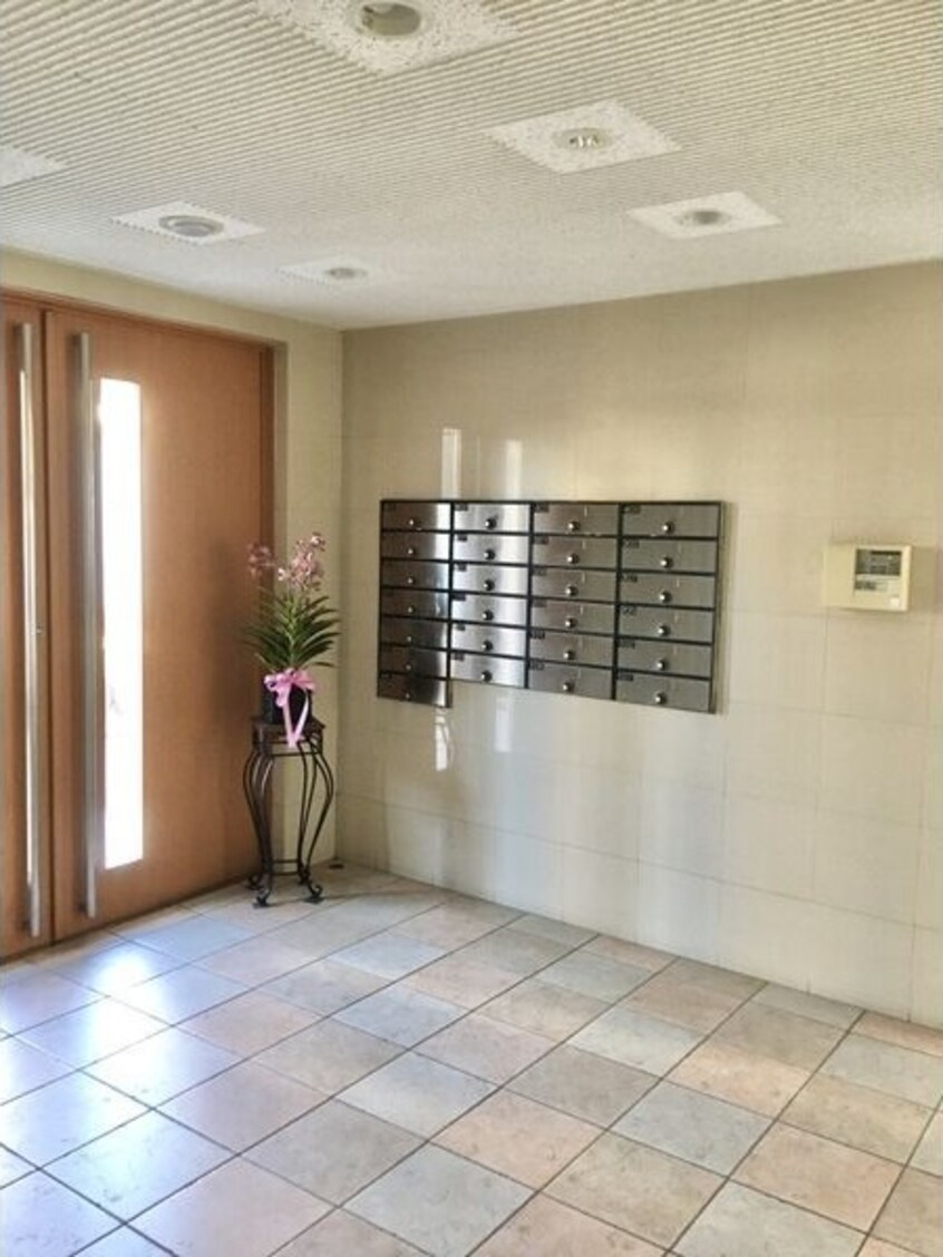 集合郵便ポストです リバージュA