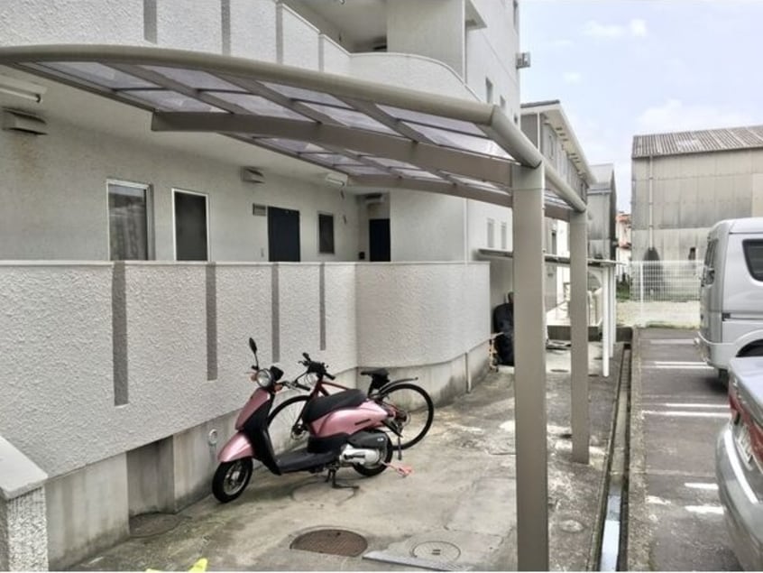 駐輪場です 第一マンション丹羽