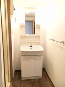脱衣スペースもあります サンライズ八熊