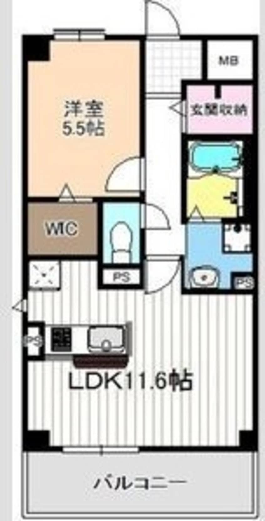 間取図 ボワドブローニュⅢ