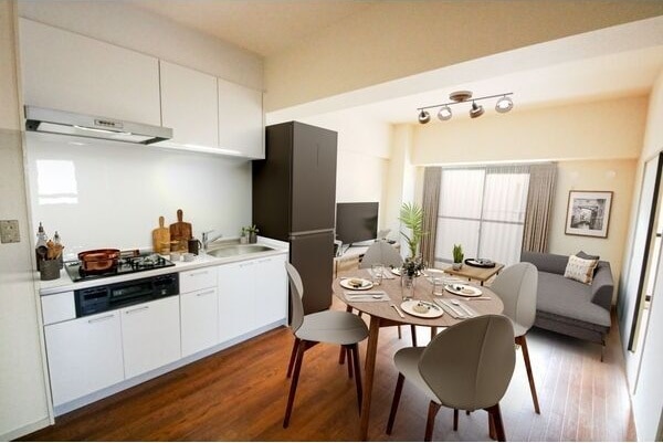 ゆったりとした居間です レジディア日比野