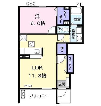 間取図 ＰＥＡＲＬ（パール）