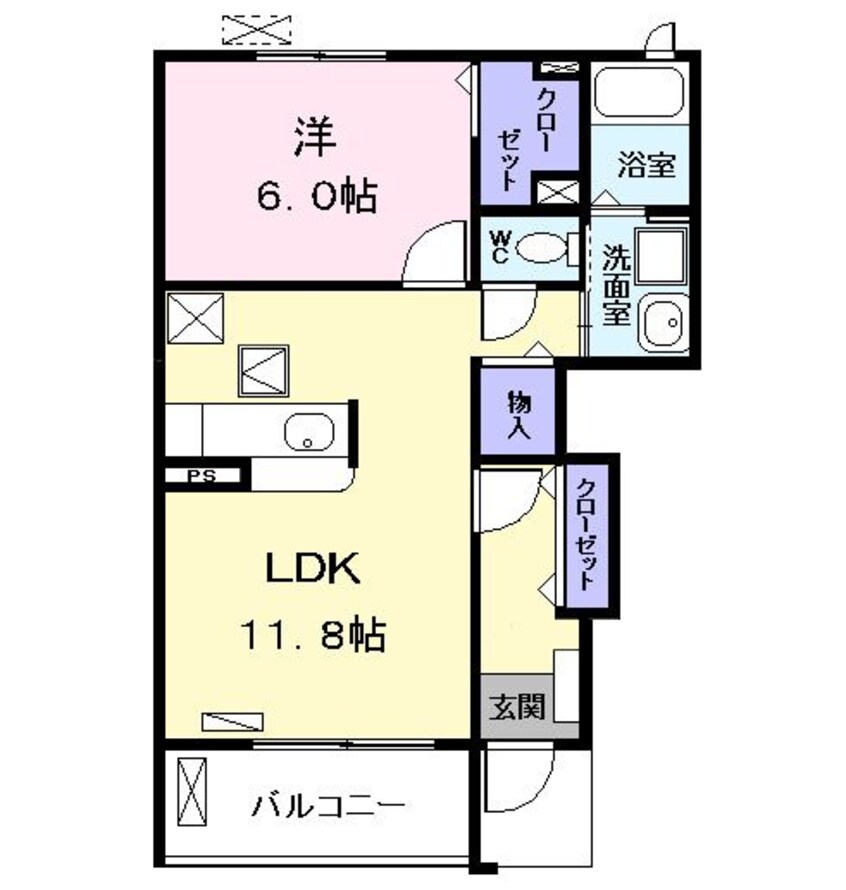 間取図 ＰＥＡＲＬ（パール）