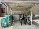駐輪場です グランディール