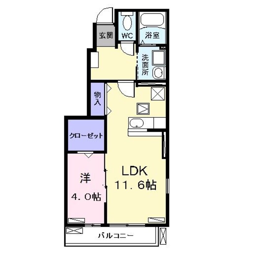 間取図 サンレジデンス　エコー
