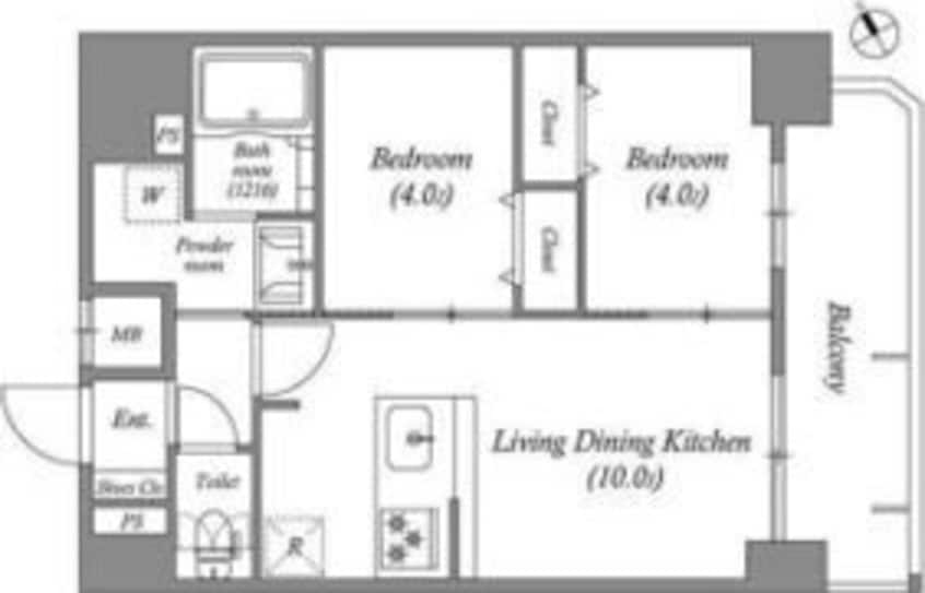 間取図 アドバンス名古屋シュテルン