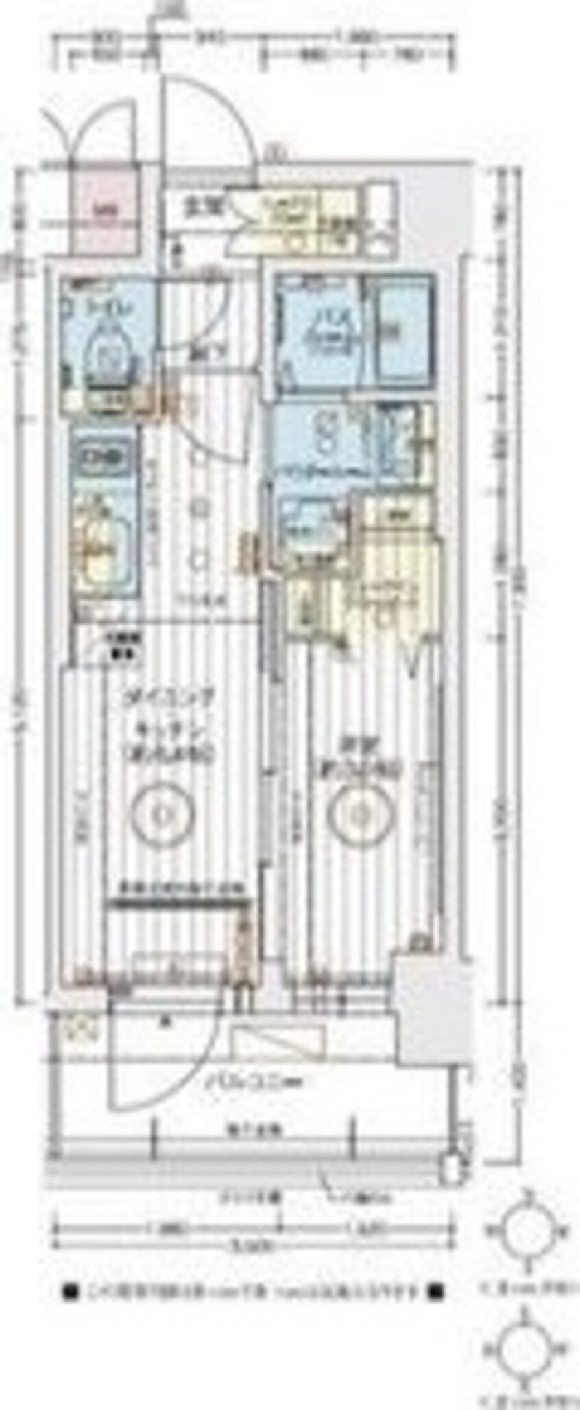 間取図 エステムコート名古屋サウスネクスト