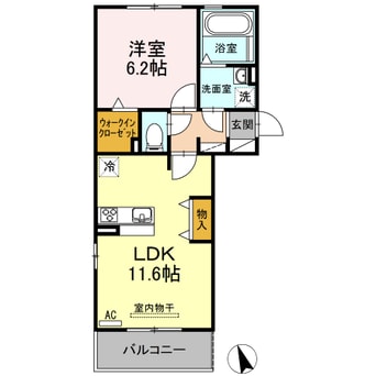 間取図 Ｌｏｃｏ☆ＭｏｃｏⅣ