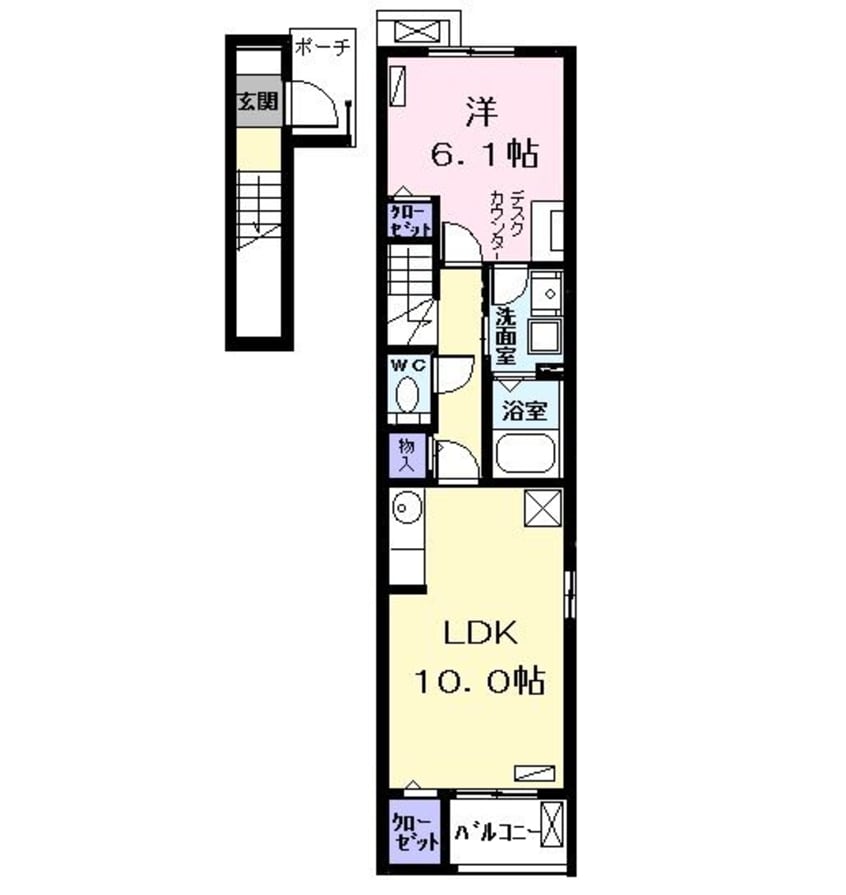 間取図 グッディーハウスⅠ