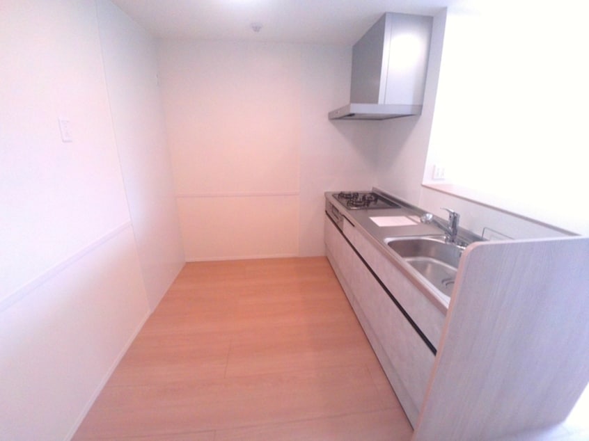 コンパクトなキッチンで掃除もラクラク リヴェール的場